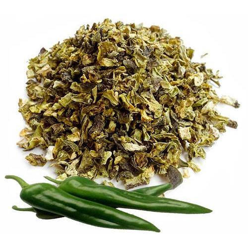 Dehydrated Green Chilli Flakes