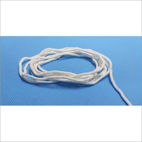 2.5MM White Round Elastic - 1000 Meter Length, 2.5x Stretchability, Comfortable Fit, Sturdy Hold, Retains Elasticity Over Time