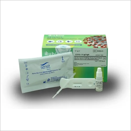 Covid-19 Rapid Test Kit - Antibody Detection for Ig G & Ig M Results in 15 Minutes | ICMR & CDSCO Approved Complete Testing Equipment Included