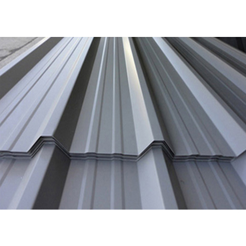 Aluminium Troughed Sheets - Color: Silver