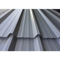 Aluminium Troughed Sheets - Color: Silver