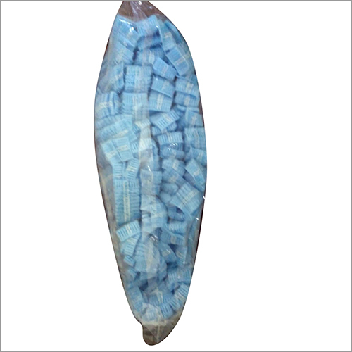 Blue Disposable Bouffant Head Cap