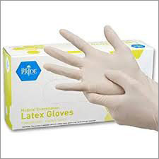 White Latex Gloves Box