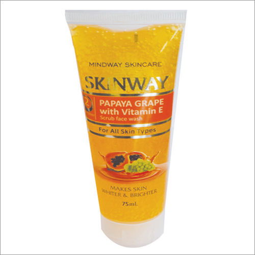 Papaya Grape with Vitamin E Scrub Face Wash