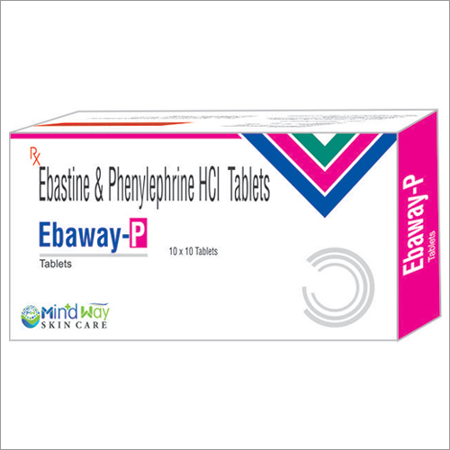 Ebastine and Phenylephrine HCI Tablets