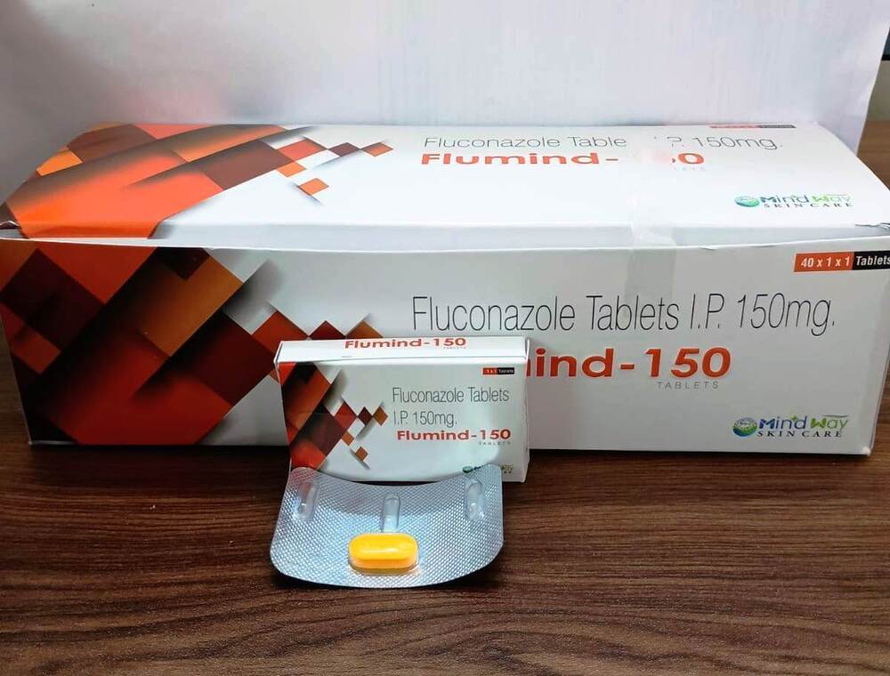 Fluconazole Tablets IP - 40 Tablets per Box, General Medicine for Effective Antifungal Treatment