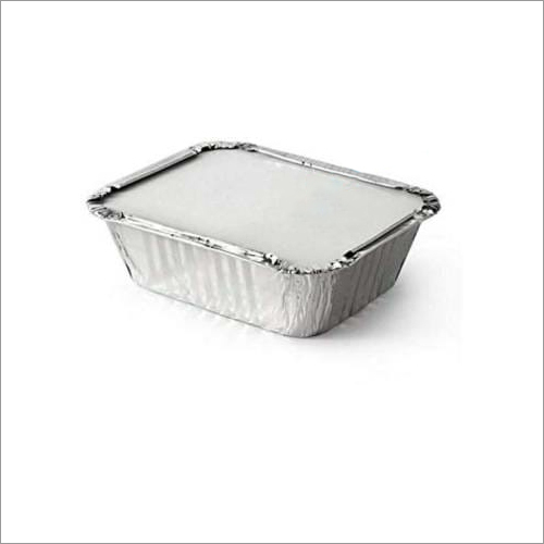 Silver Aluminum Foil Container Lid