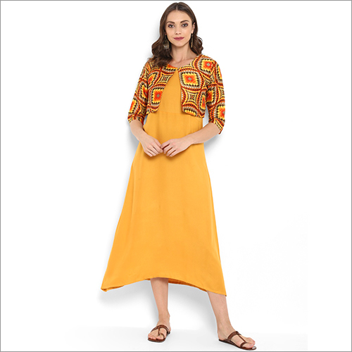 Ladies Casual Kurtis - Cotton Blend, Sizes S, M, L, XL | Washable, Suitable for All Seasons: Summer, Rainy, Spring, Winter