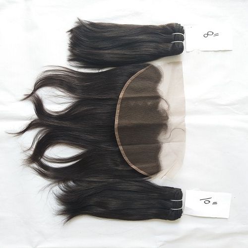 Single Donor Straight Indian Human Hair