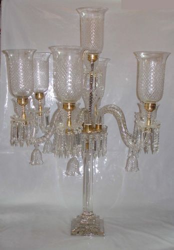 Transparent Pedestal Lamp