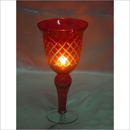 Red Antique Glass Cutting Light Source: Energy Saving