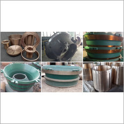 Blue Industrial Crusher Spare Parts