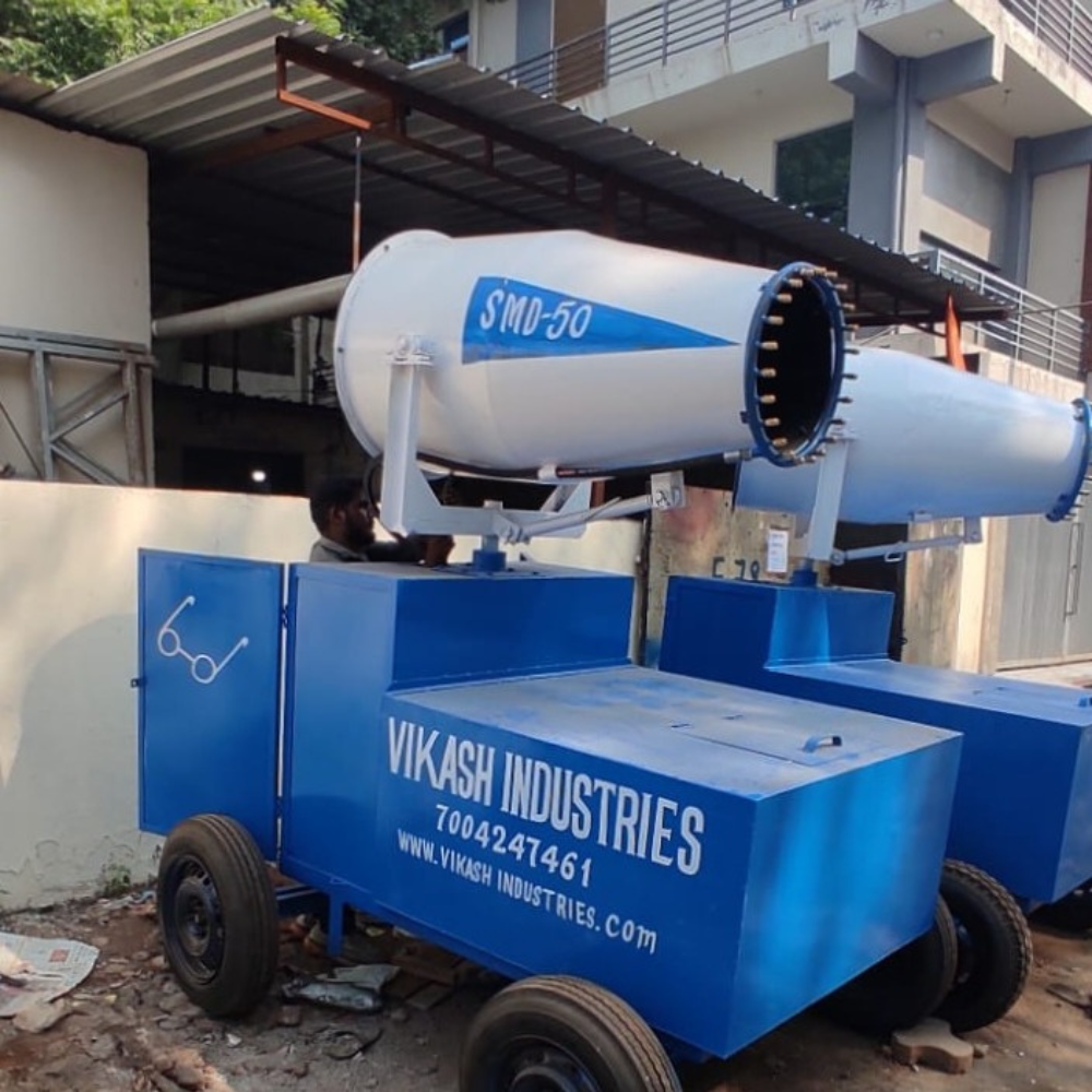 Trolly Mounted Mist Cannon Dust Suppression System