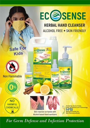 Herbal Hand Sanitizer Age Group: Women