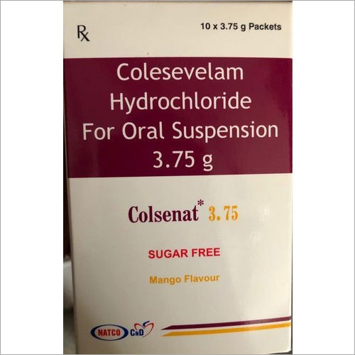 3.75 G Colesevelam Hydrochloride For Oral Suspension