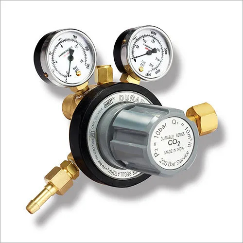 Durable CO2 Gas Pressure Regulators