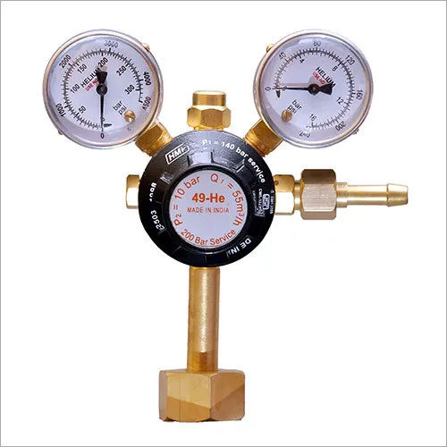 Helium Gas Pressure Regulators