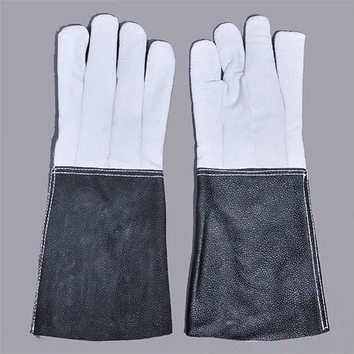 Leather Gauntlets Hand Gloves for Welders
