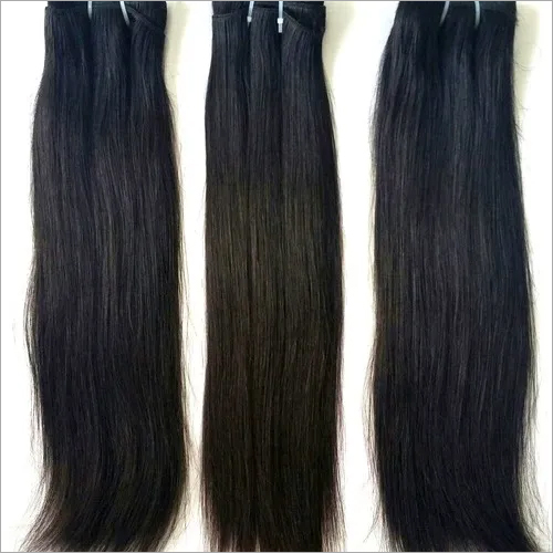 Natural Straight Hair, Double Machine Weft