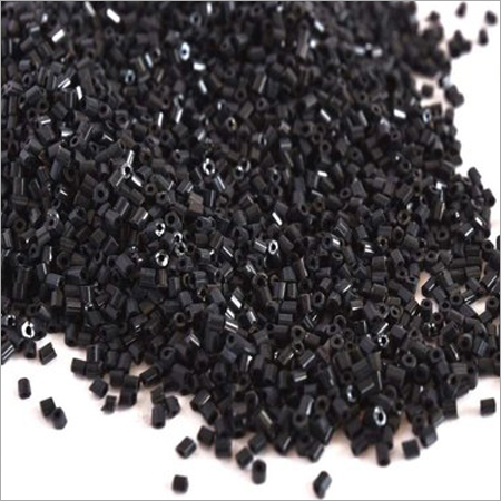 Opaque Black Cutdana Glass Beads