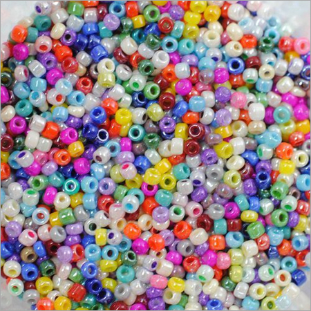 Multicolour Luster Glass Seed Beads