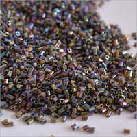 Rainbow Brown Cutdana Glass Beads