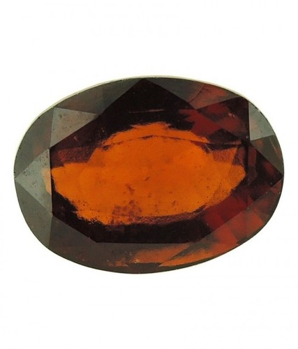 Hessonite Gemstone - 4.47 Carats, Oval Cut Brown Natural Gemstone for Mental Clarity and Healing