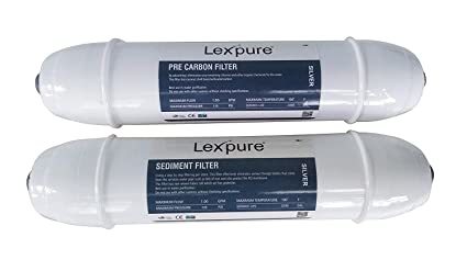 Lexpure Inline Filter Silver ( carbon & sediment)