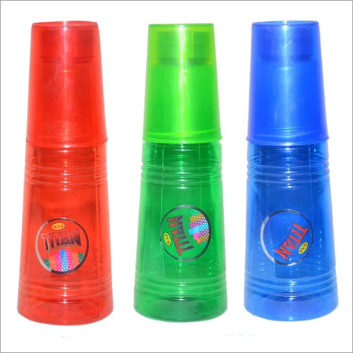 1000 ml Water Bottle With Glass