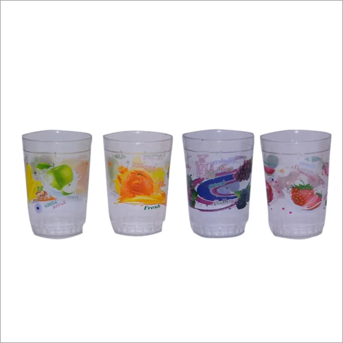 180 ml Plastic Fruity Glass By SURE SAFE CORPORATION
