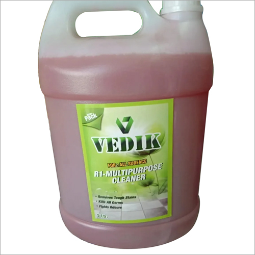 5 Ltr R1-Multipurpose Cleaner - Anti-Bacterial, Quality Fragrance | Ideal for All-Purpose Cleaning Tasks