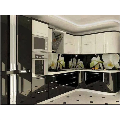 Acrylic Modular Kitchen Carpenter Assembly
