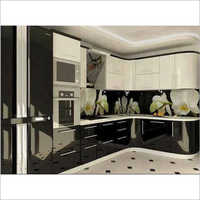 Acrylic Modular Kitchen Carpenter Assembly