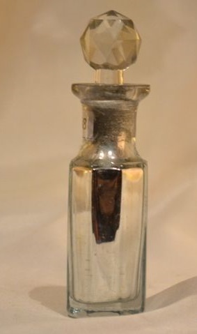 Silver Glass Perfume Bottle & Decanter Small To Large Size