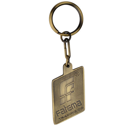 Brass Antique Keychain