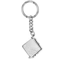 Promotional Revolving Keychain - Color: Silver