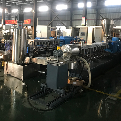 Water Ring Cutting Line By NANJING HUNDRED HORSE PLASTIC MACHINE CO. LTD.