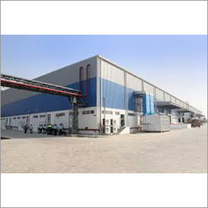 Industrial Pre Engineering Building Structure - Steel Material, Steel Roof | Ideal for Office, Warehouse, and Workshop Spaces
