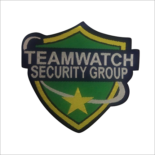 Security Woven Badges