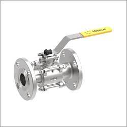 3 Piece Flange End Handle Type Ball Valve Application: All Application
