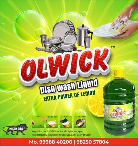 Olwick Liquid Gel Deep Cleans The Utensils And Does Not Leave Any White Residue Behind Unlike Dishwash Bars.One Spoon Of Olwick Liquid Dishwash Gel Is Enough To Clean One Sink-Full Of Dirty Utensils. It Has A Superior Fragrance That Lasts Long After Rinsing Utensils. It Is Soft On Hands. It Can Safely Be Used To Clean Expensive Crockery And Cookware As It Does Not Leave Scratches. Dish Wash