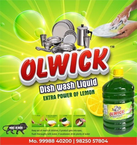 Olwick Liquid Gel Deep Cleans The Utensils And Does Not Leave Any White ...