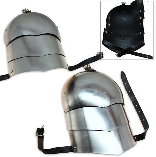 Nautical B013Rt0Yug Medieval Pauldron Set Pair Plate Armor Carbon Steel Real Adult Size