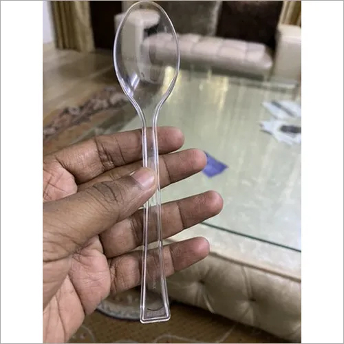 Transparent Plastic Spoon