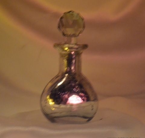 Vintage Decanter Glass Decanter Mid Silver Opal Decanter Round Top Decanter Vintage Decanter Glass Decanter Mid Silver Opal Decanter Round Top Decanter