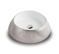 Round Shape Silver Table Top