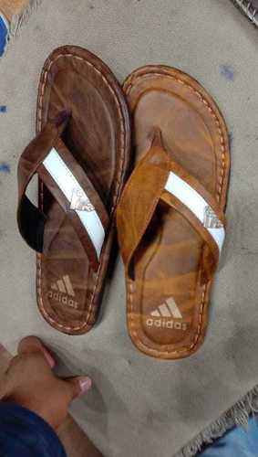 adidas leather slippers