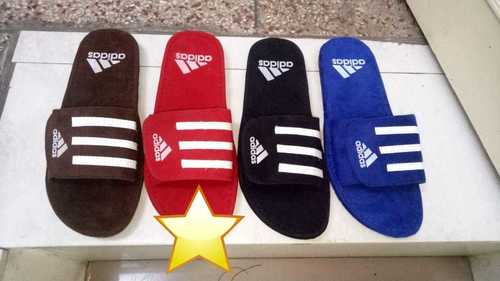 Mens Adidas Canvas Slippers