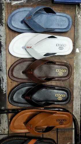 Mens Gucci Leather Slippers Price in Delhi, Delhi | DMR