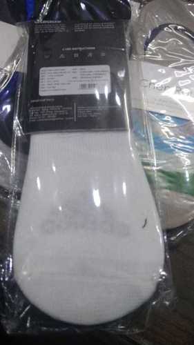 Mens White Sports Socks